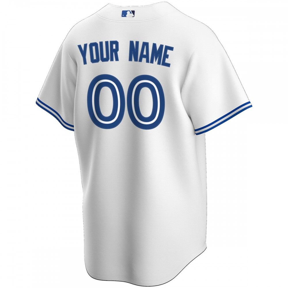 Toronto Blue Jays Home Replica Custom Jersey - White-Pro Kit Vault | Brand New 26/27 Sports Jerseys